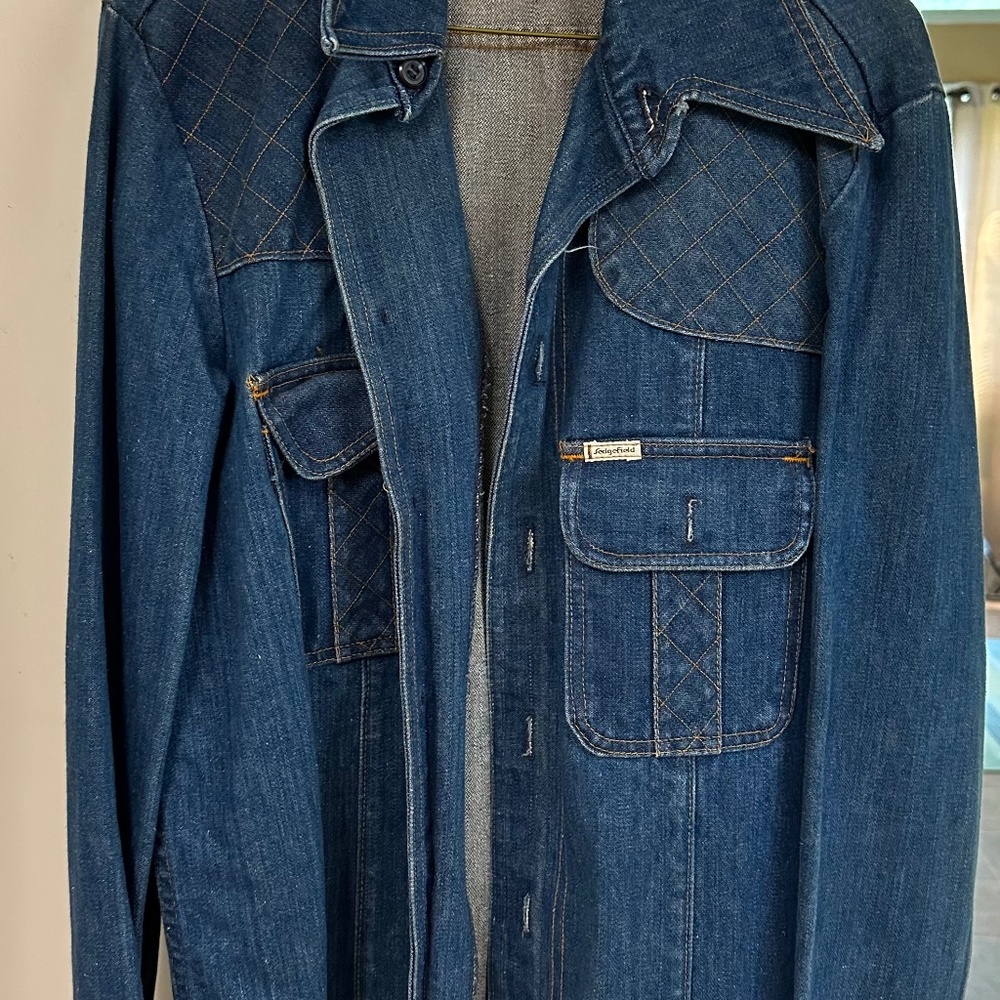 Vintage 1970s Sedgefield Do Nothing Denim Jacket